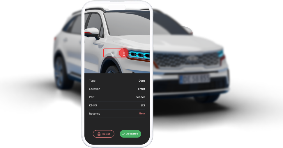 Vehicle condition interface and reporting view